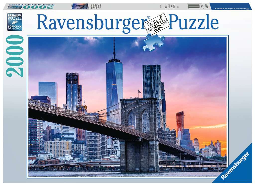 Ravensburger 2000 Piece Puzzle - New York Skyline – The Red Balloon Toyshop